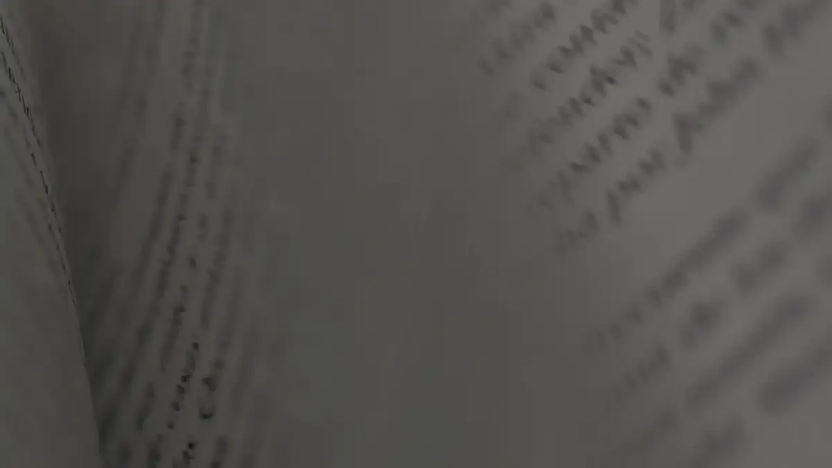 Pages of a book turning