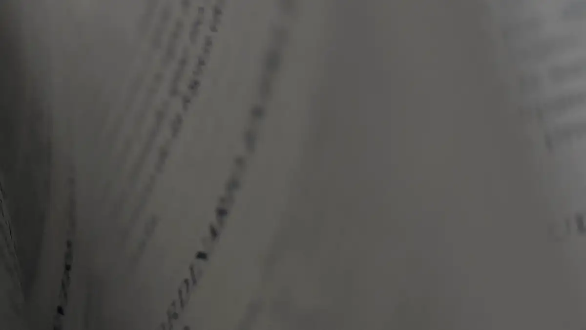 Pages of a book turning