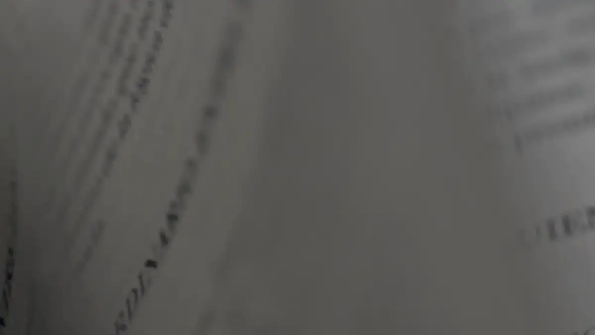 Pages of a book turning